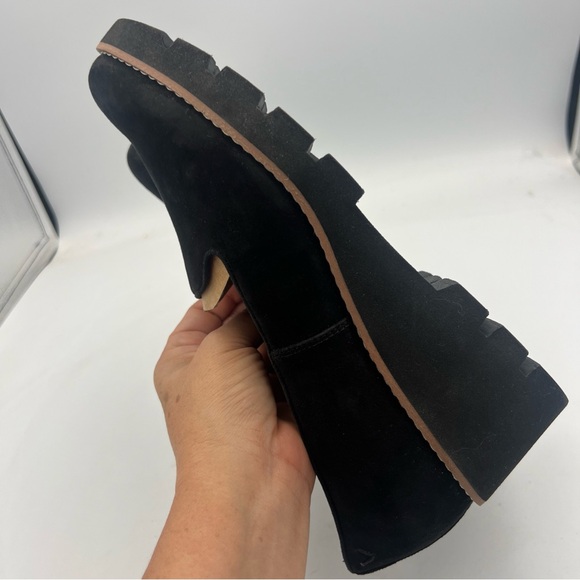 VIONIC Women’s Willa Wedge Loafer Black SUEDE Size 8.5M Water Repellent NEW - Picture 14 of 14